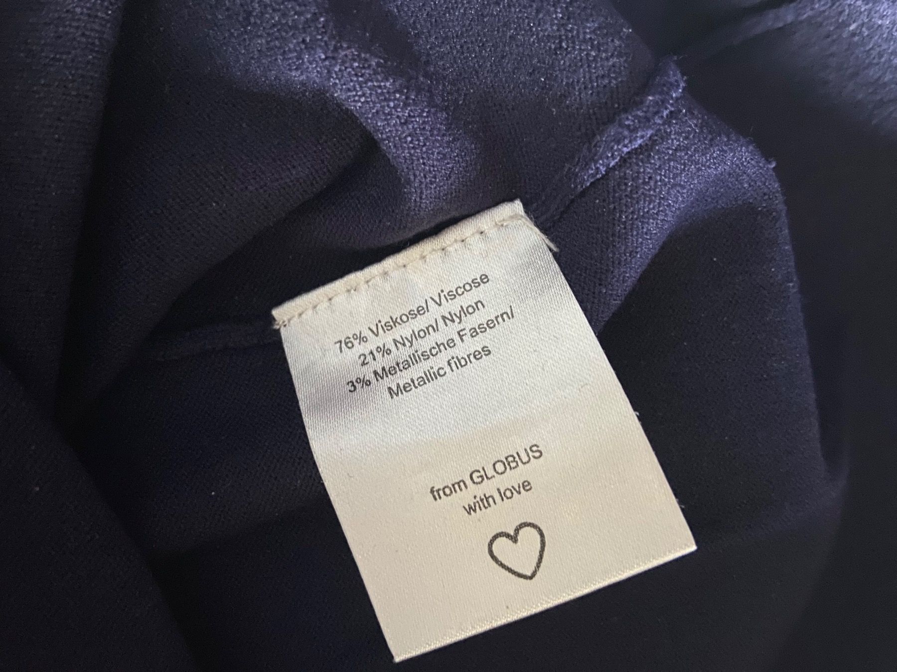 Globus Magliette Polo: Strick-Polo mit Details in Silber – Usato da St. Gallen venduto da always-a-good-buy 3