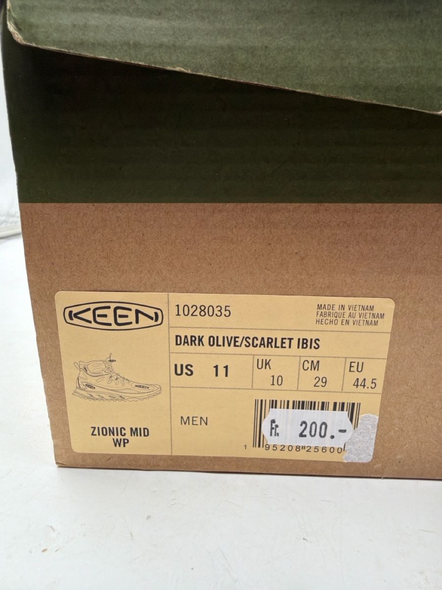 Keen Herrenschuhe: Wanderschuhe Keen Zionic Mid WP Grösse 44.5 neu – Neu und originalverpackt aus Sirnach von Gin_kobi02 4