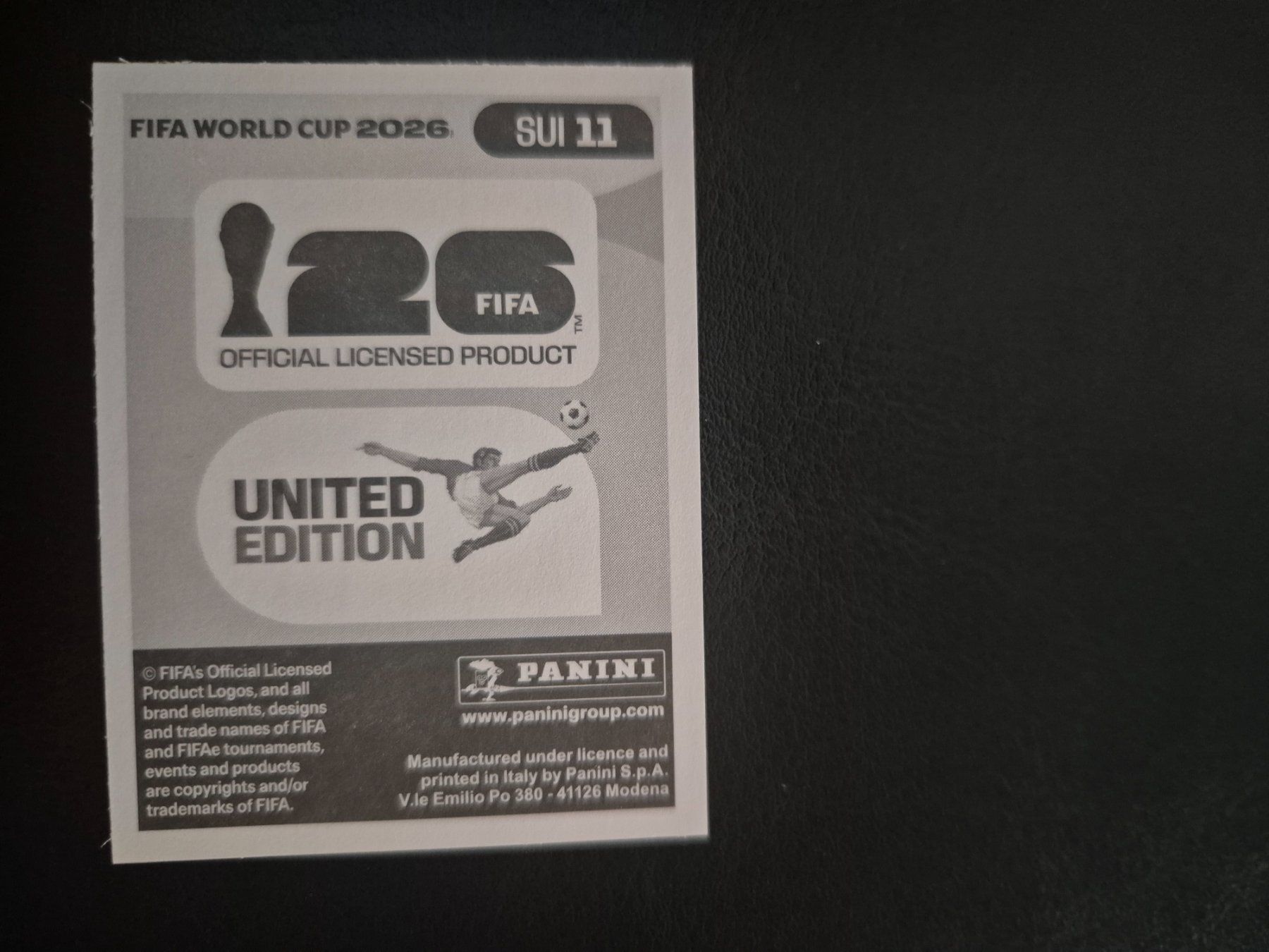 Panini Carte collezionabili: Panini WM 26 SUI 11 – Nuovo (secondo la descrizione) da Rorschacherberg venduto da AJ3108 1