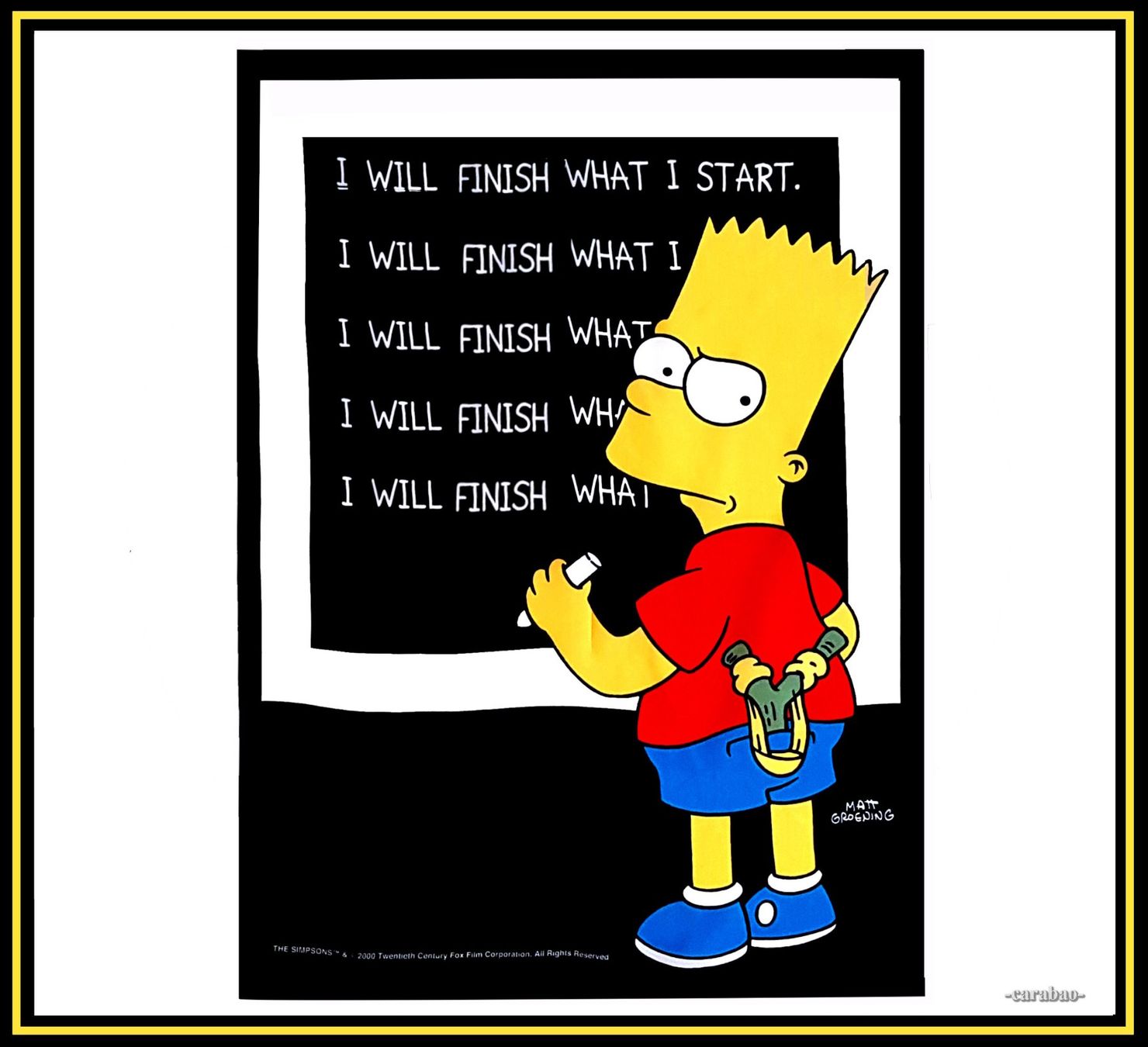 Bandiere: Fahne *Bart Simpson* - Nr. J-6005 – Nuovo (secondo la descrizione) da Winterthur venduto da --carabao--