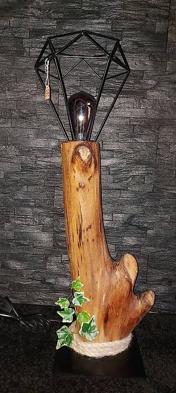 Lampes: Echtholzlampe – D'occasion à Balsthal par lwa_hm2z