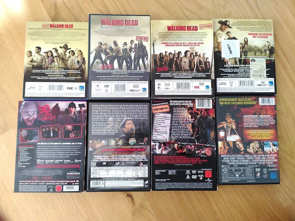 Tous les DVDs: Walking Dead und weitere Horrorfilme bluray/DVDs – D'occasion à Schwyz par MrJackie 3