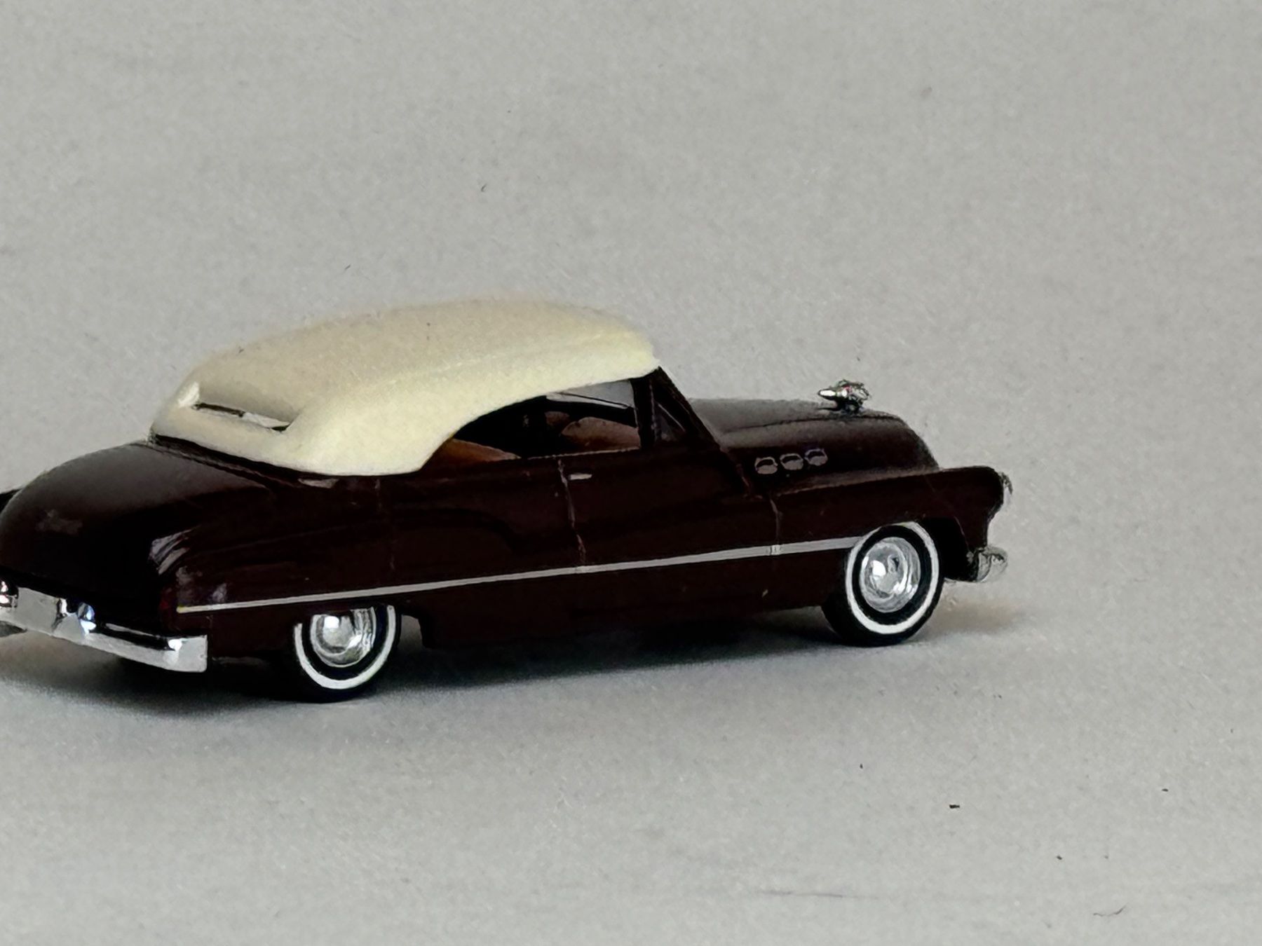 Busch Modellini d'auto: GB- Busch Buick Cabriolet braun/creme – Usato da Elm venduto da Wikmtz 1