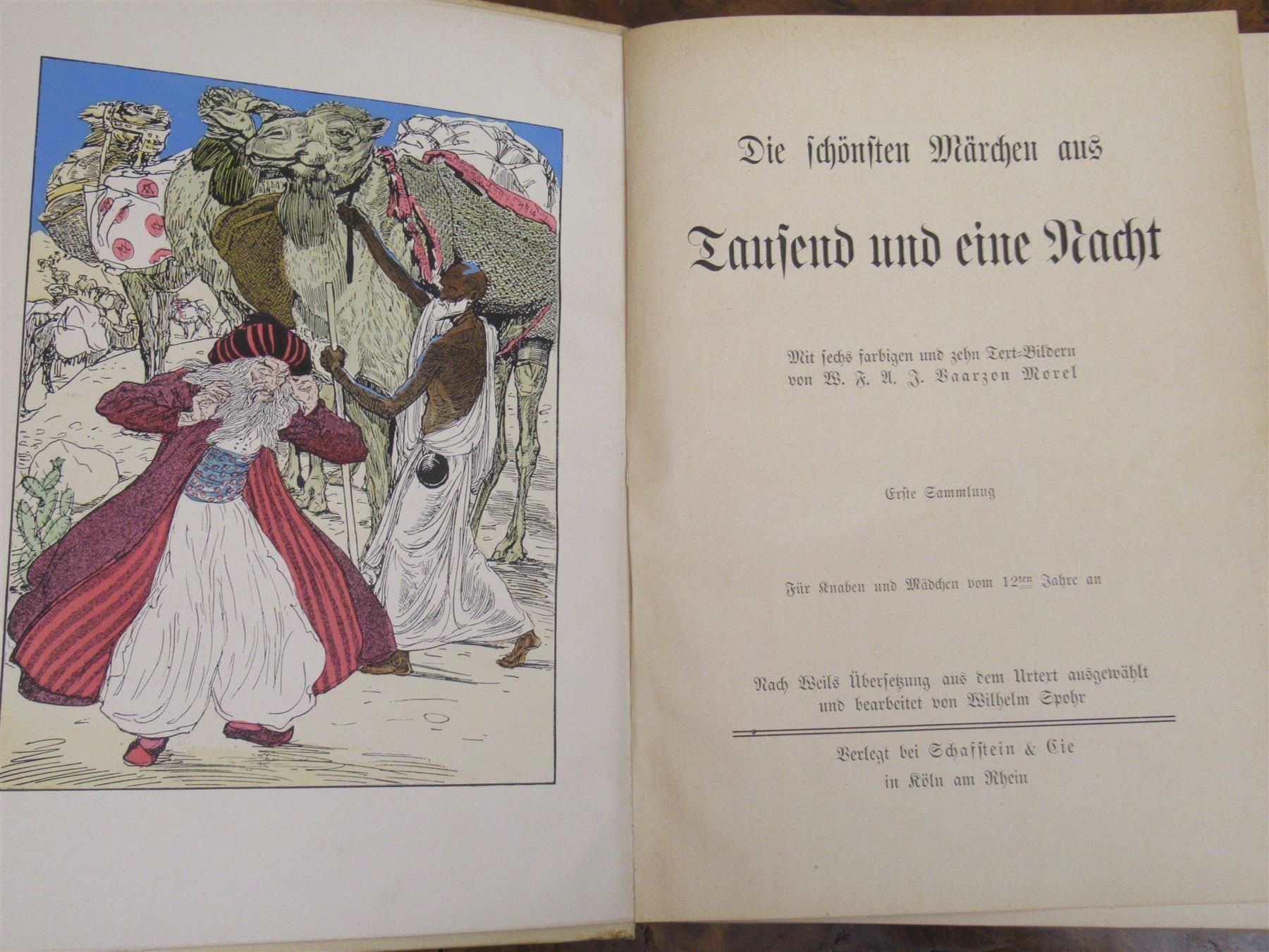 Libri: Märchen aus Tausend und eine Nacht 1908 – Usato da Adliswil venduto da buch_und_kunst 1