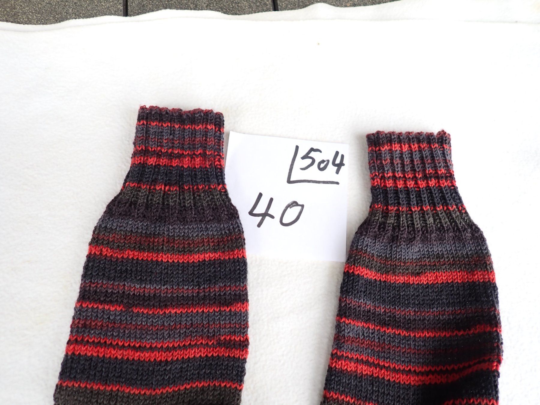 Calze: Handgestrickte Wollsocken  Gr.40     (504) – Nuovo e nell'imballaggio originale da neuenhof venduto da Caterchen 1