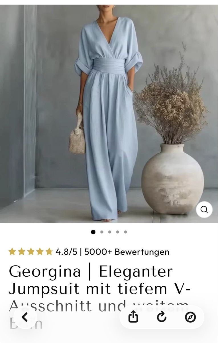 Jumpsuits: Eleganter Jumpsuit – Neu und originalverpackt aus Schaffhausen von -sterntaler-