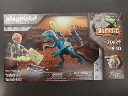 PLAYMOBIL Dino Rise 70629 Uncle Rob: Aufrüstung zum Kampf
