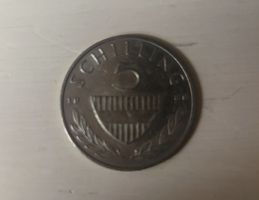 Österreich 5 Schilling 1989, Reitermünze