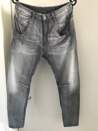 Diesel Jeans sweat pants, grau, Grösse 27
