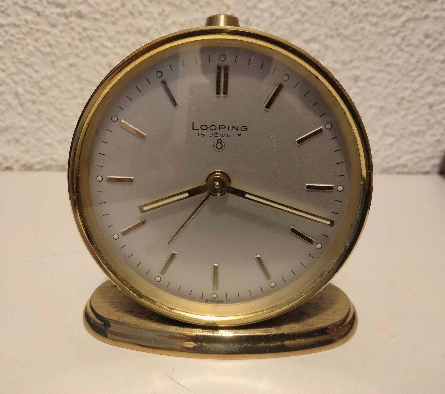 Looping Wecker: Looping Wecker Vintage, goldig – Gebraucht aus Seengen von Charlie67