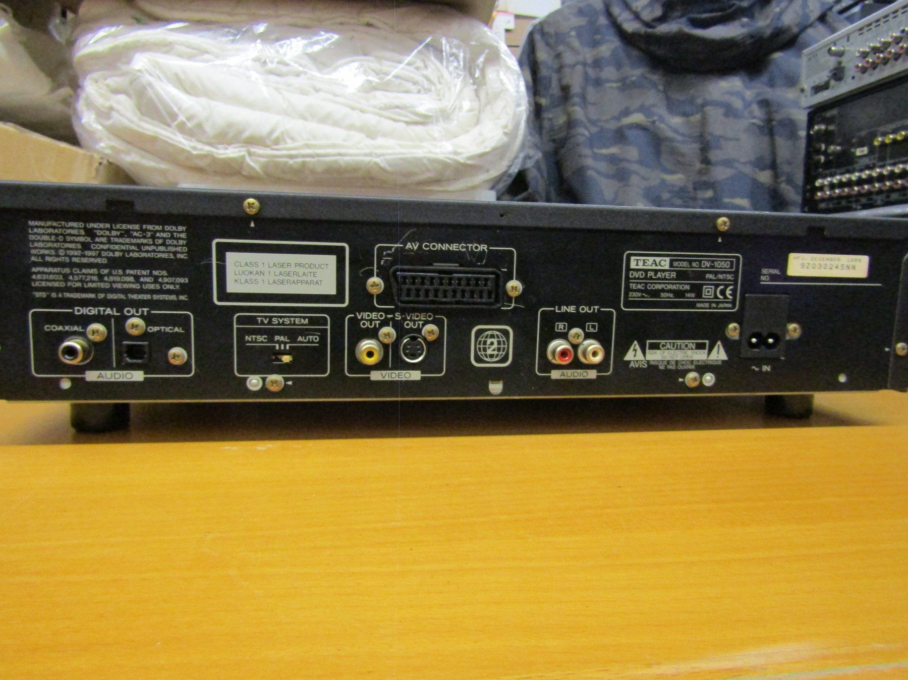 Teac Multimediaplayer & Streamer: TEAC DV 1050  CD-Video CD+DVD 24 Bit Player Reverence Gerät – Gebraucht aus Wädenswil von tome70 2