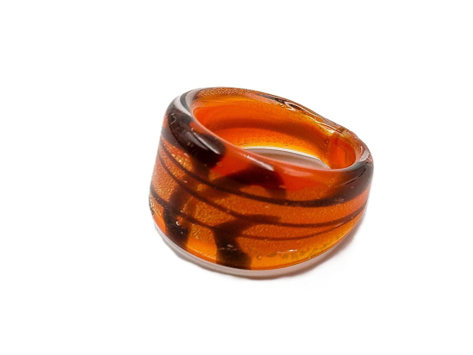 Murano Anelli: Ring Murano Glas G 52 Breite 15mm – Nuovo e nell'imballaggio originale da Oberkulm venduto da Murano-Schmuck 2