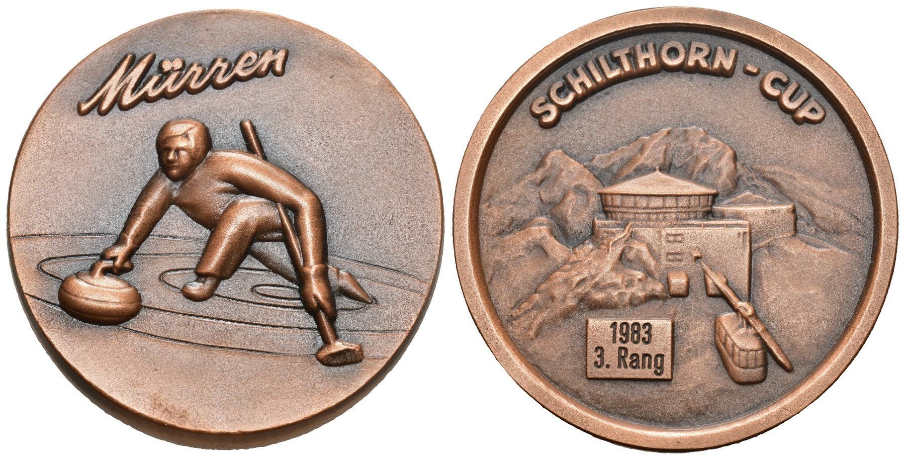 Medaillen: Mürren 1983 – Gebraucht aus Bern von numismatictops