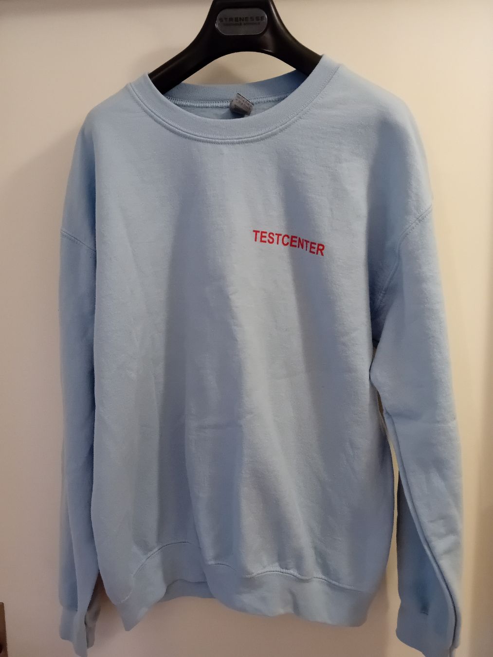 Pullover & Sweatshirts: TESTCENTER PULLOVER SWEATSHIRT HELLBLAU NEU GR M UNISEX – Neu (gemäss Beschreibung) aus Effretikon von SEMOUNA 1