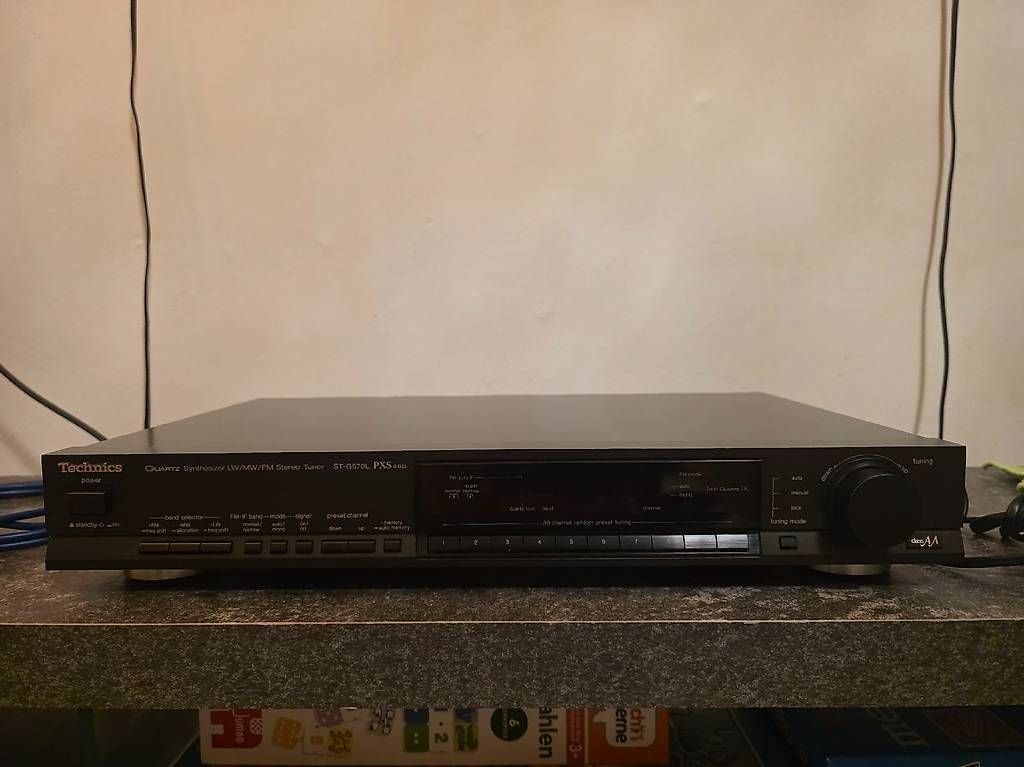 Radio: Technics ST-G570L Stereo Tuner – Usato da Root venduto da dam_k55b