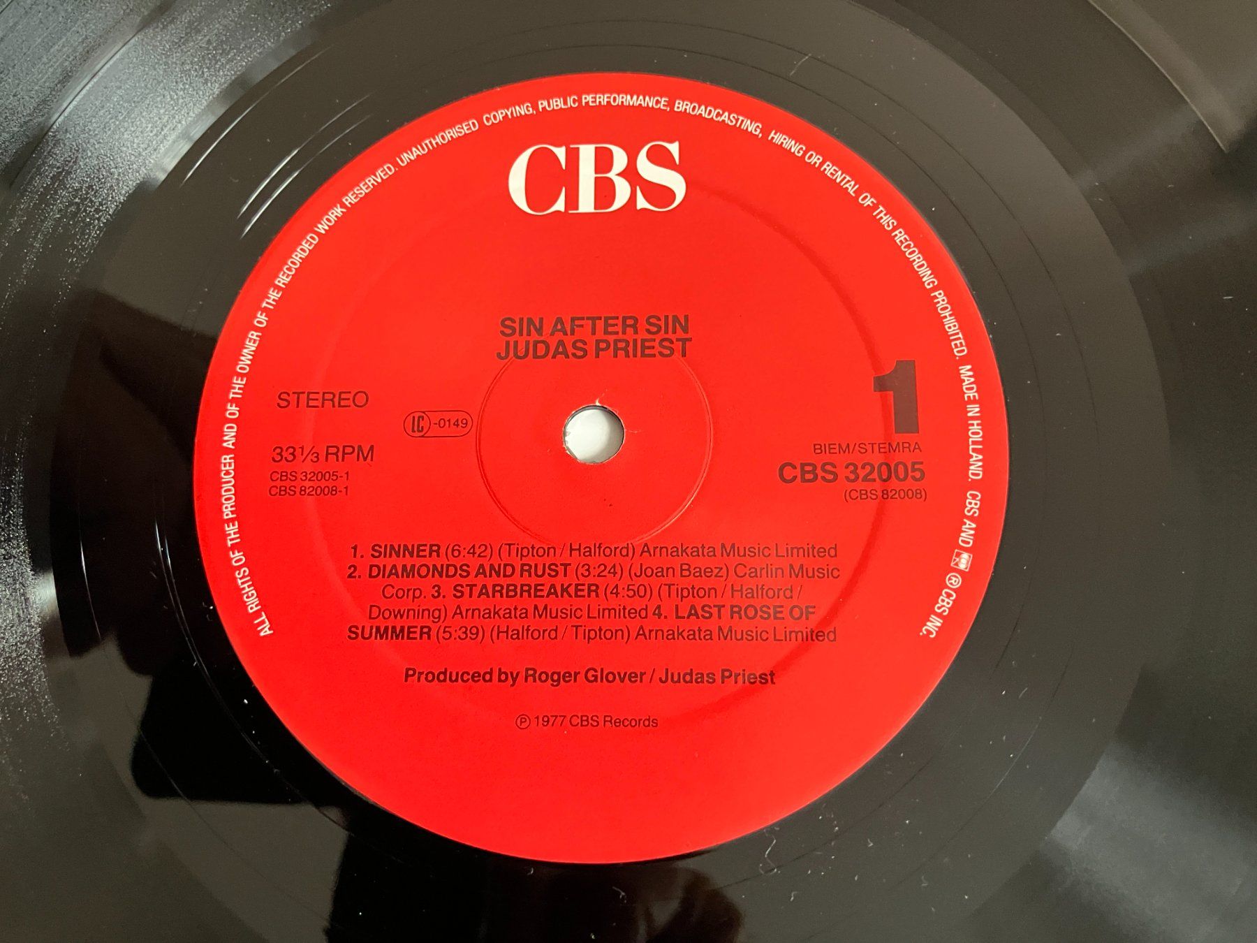 Vinyles: Judas Priest – D'occasion à Aarwangen par Jukebox3 4