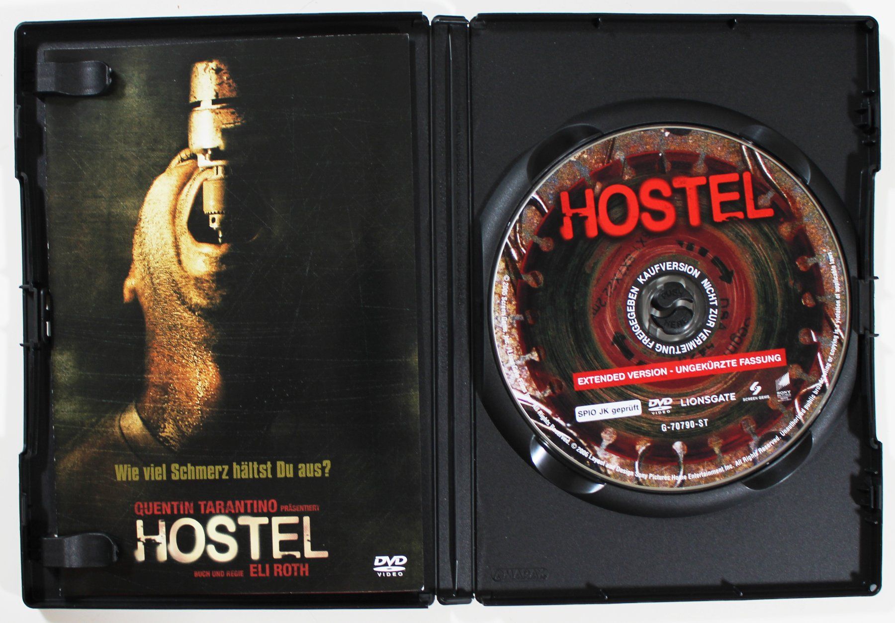 Tutti i DVDs: DVD HOSTEL - Nach einer Idee von QUENTIN TARANTINO! – Nuovo (secondo la descrizione) da Brüttisellen venduto da Collector-Corner 1