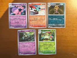 Pokemon Reverse Karten Set (Versand gratis)