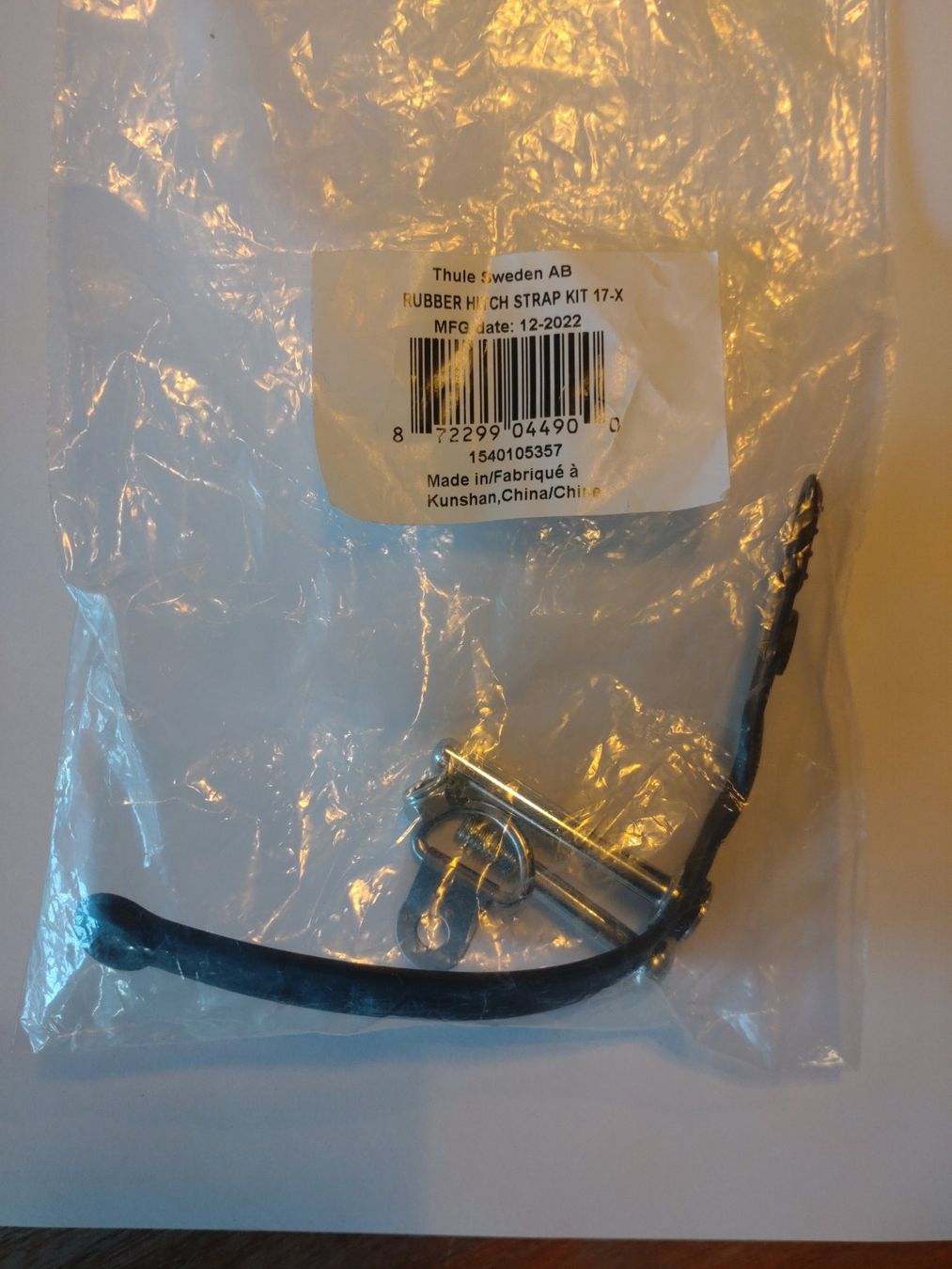 Thule Remorques: Thule Rubber Hitch Strap Kit 17-x – Neuf avec emballage d'origine à Winterthur par houba99