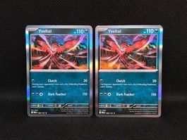 2 x Yveltal Mega Evolution 088/132 Holo Englisch