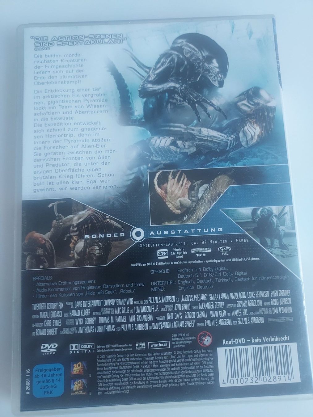 Tutti i DVDs: Alien vs. Predator – Usato da Dübendorf venduto da Seth2167 1
