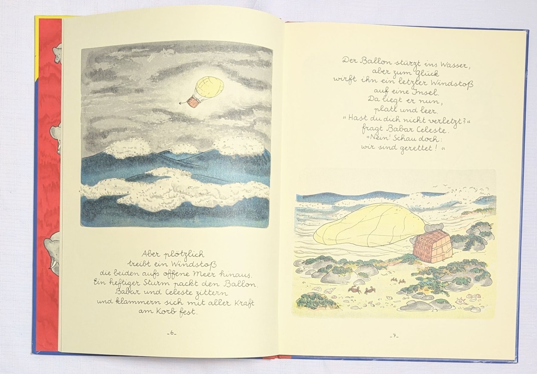 Libri: 2x Vintage Babar Bücher - Jean de Brunhoff – Nuovo (secondo la descrizione) da Wängi venduto da ABIZONE-86 5