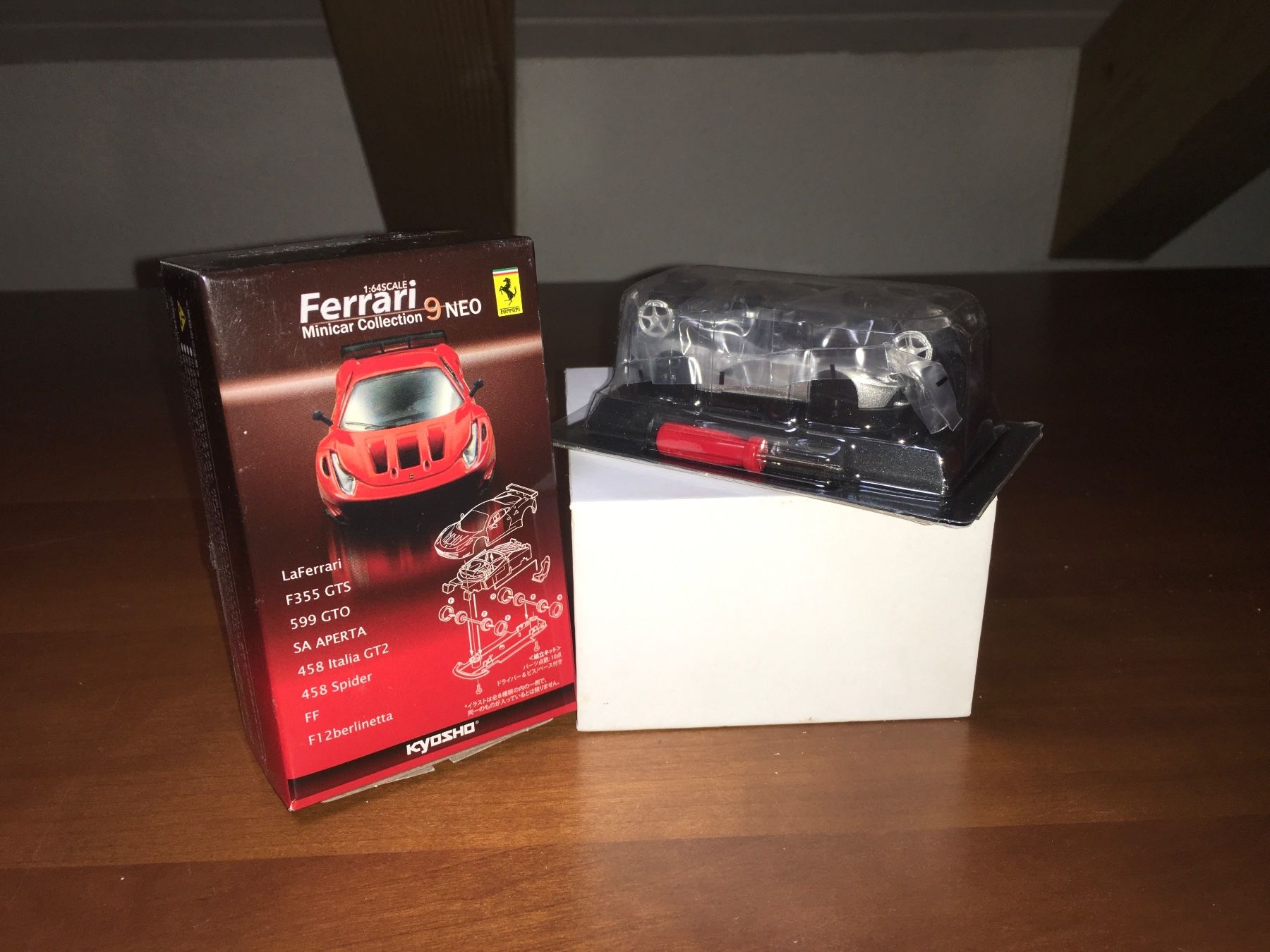 Ferrari Modellini d'auto: Ferrari LaFerrari. 1/64 Kyosho Kit NEU – Nuovo (secondo la descrizione) da Wohlen AG venduto da PrivatSammlung 1