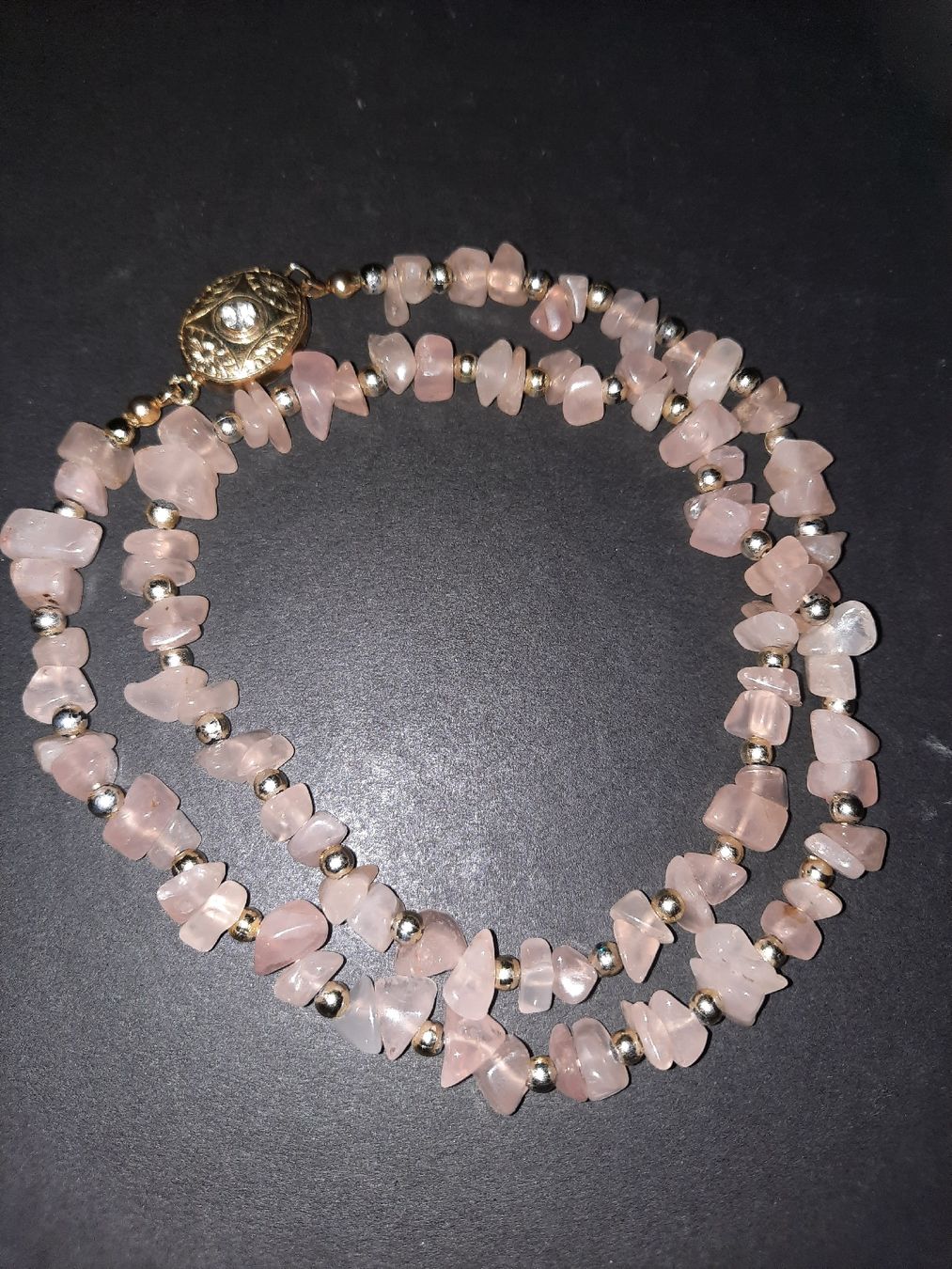 Catenine: collana quarzo rosa – Usato da Biasca venduto da Old_6blh