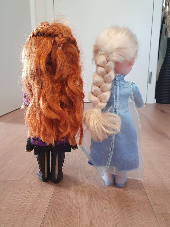  Original Disney Frozen Anna und Elsa Puppen 
