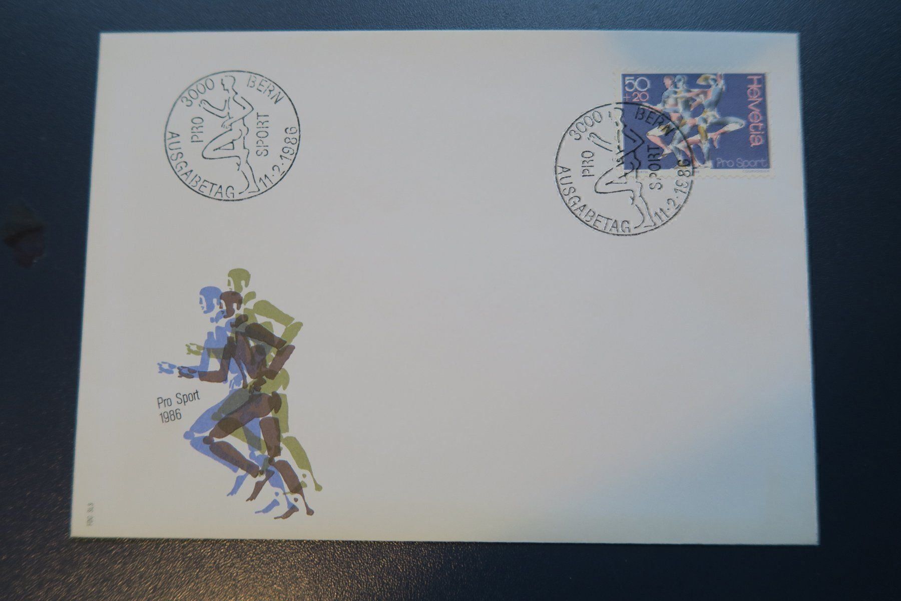 Alle Briefmarken: 2 FDC Pro Sport 1986 und 1989 – Gebraucht aus Altdorf UR von boardsofcanada 1