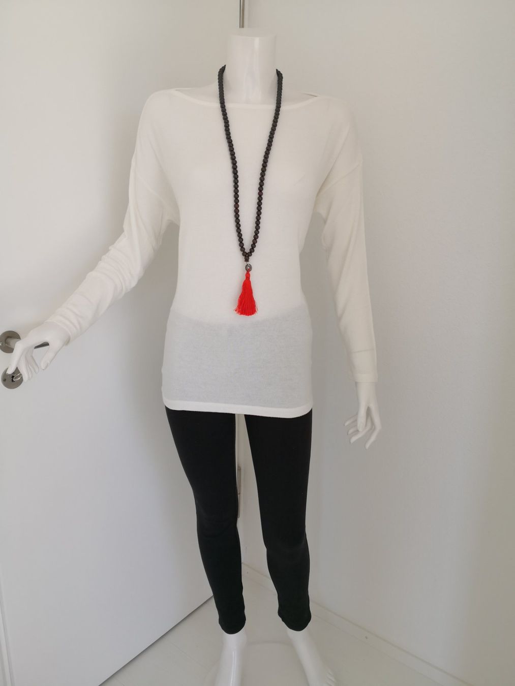 Maglioni & Felpe: 🤩STRICK-PULLOVER WEISS WEICH – Usato da Olten venduto da Naja-Twins-Twins 3