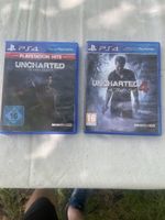 Uncharted 4 und The Lost Legacy PS4 Spiele guter Zustand