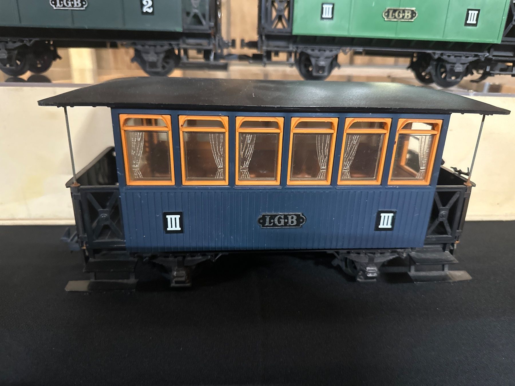 LGB Modellini di ferrovie: LGB Personenwagon 3er Set – Usato da Russikon venduto da Pedro20 3