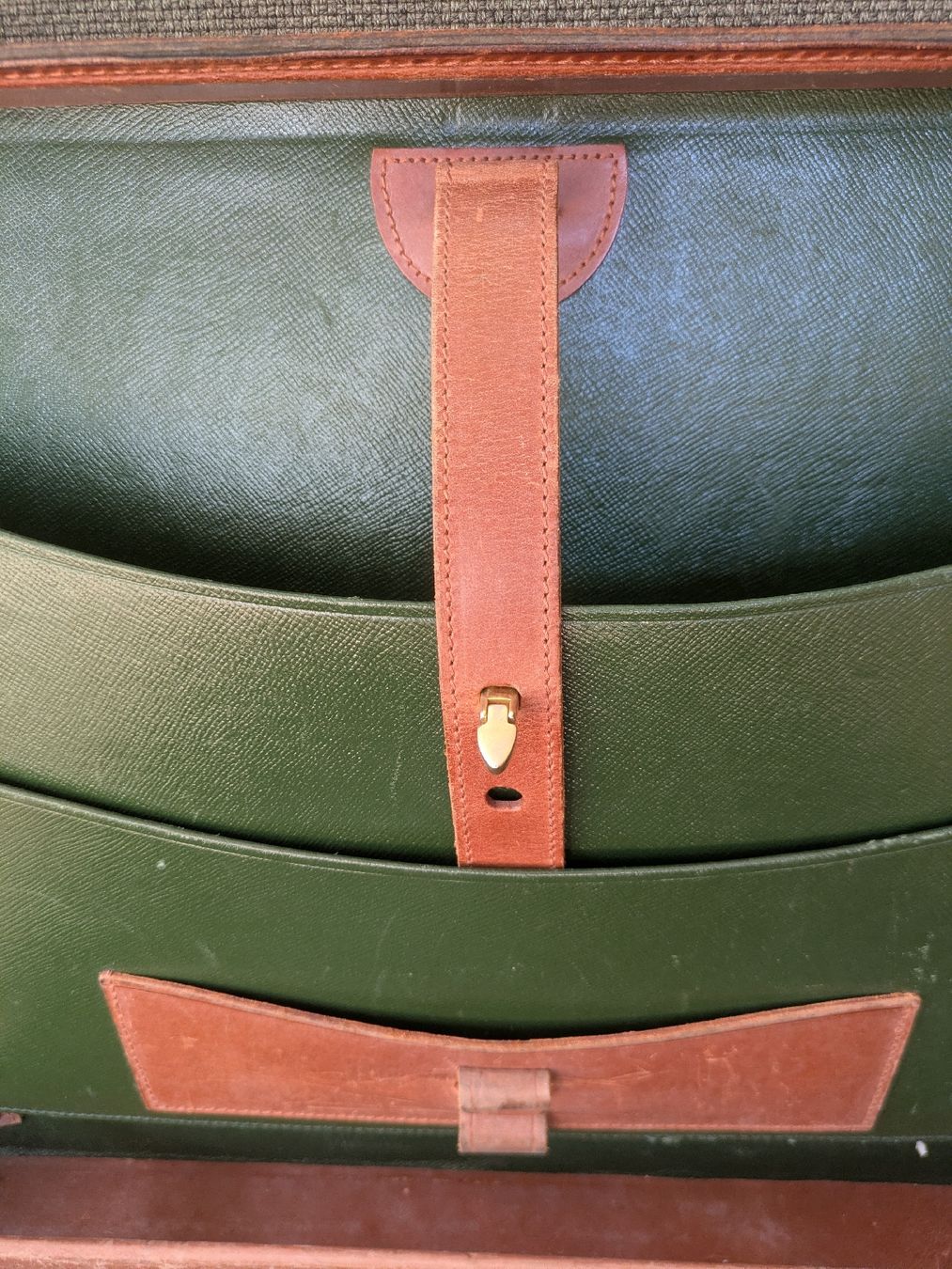 Valigie: Leather vintage suitcase – Usato da Bruson venduto da emm_65zh 2
