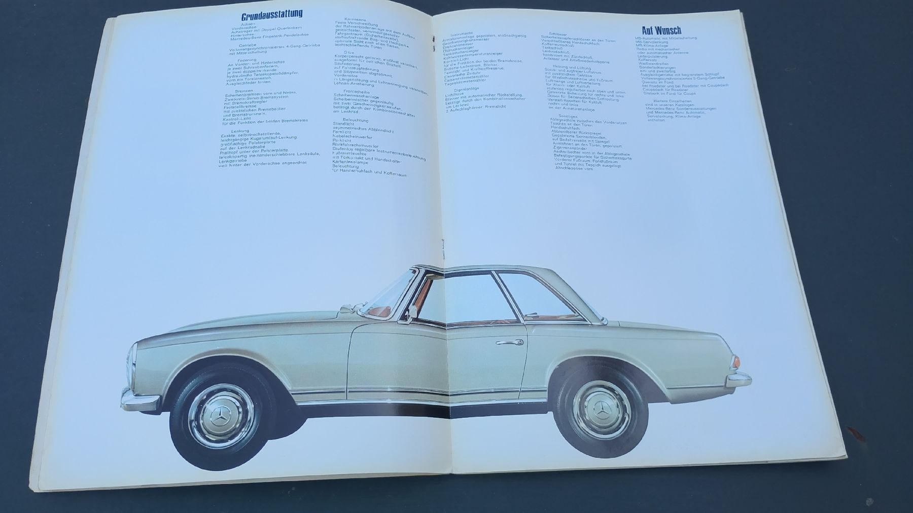 Mercedes-Benz Dokumente: Mercedes 280 SL Pagode Prospekt – Gebraucht aus Zürich von hec_j689 2