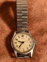 Vintage Lemania Herrenuhr  1950er Jahre  Handaufzug
