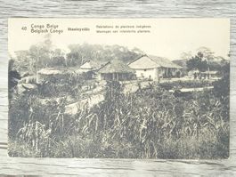 TR04 Carte Postale + Timbre Congo-Belge 1919/21