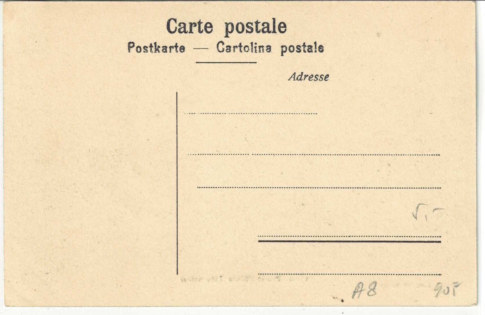 Cartoline postali: Trient - Route Tete  noire – Usato da Ettingen venduto da Kartenplanet 1