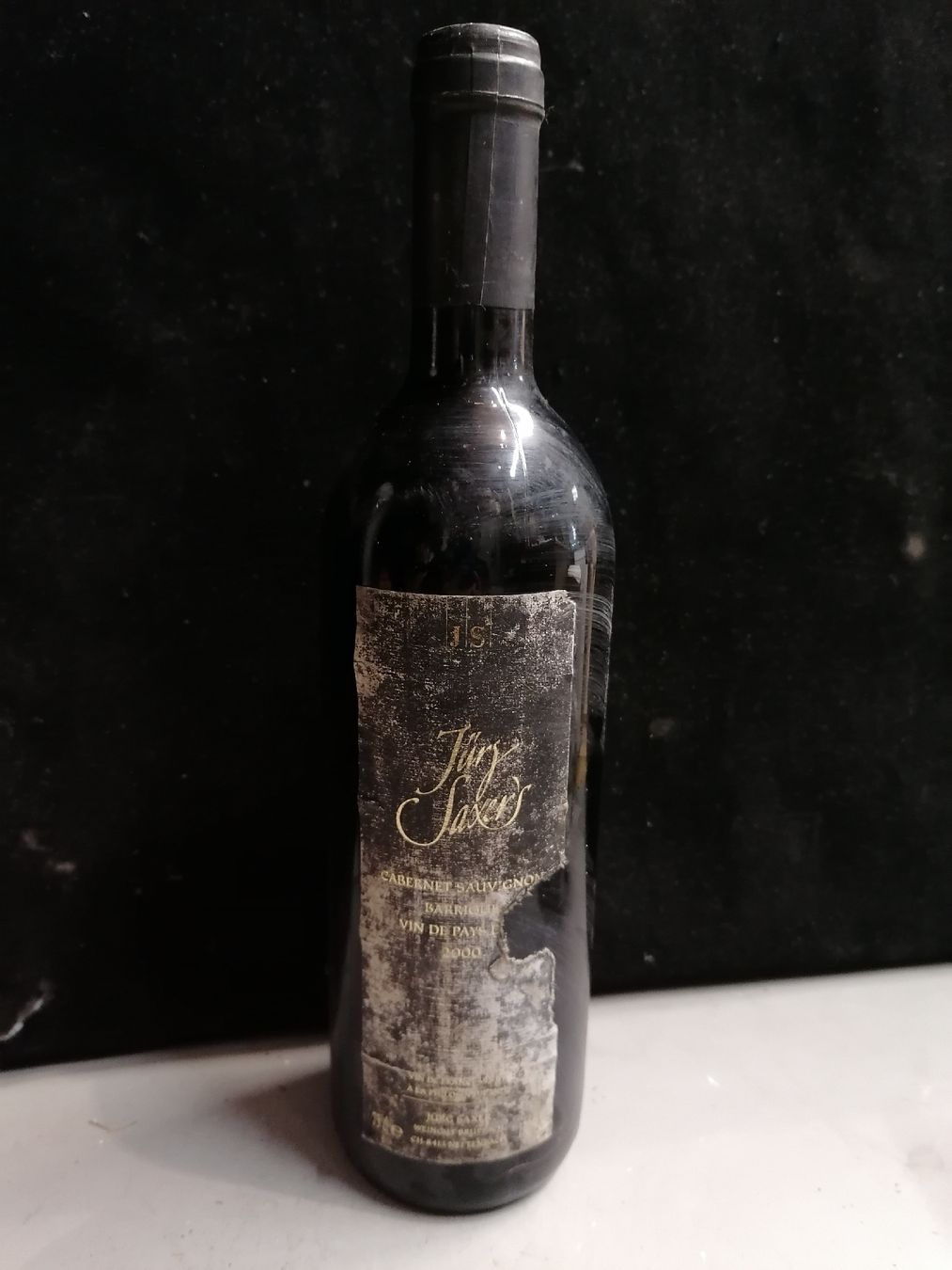 Vino: Vin rouge Jürg Saxer 2000 Cabernet Sauvignon – Nuovo (secondo la descrizione) da Genève venduto da Leboucheoreilles