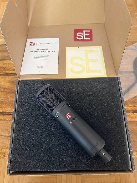 Microphones: sE Electronics sE2300 Multi-Pattern Studio Microphone – D'occasion à Giebenach par YWadl 1