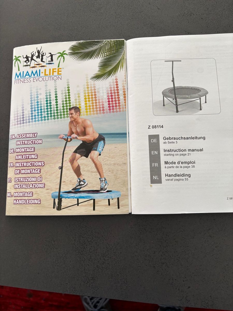 Trampolini: Miami Life Fitness Evolution Trampolin – Usato da Uetikon am See venduto da remo.negri 6