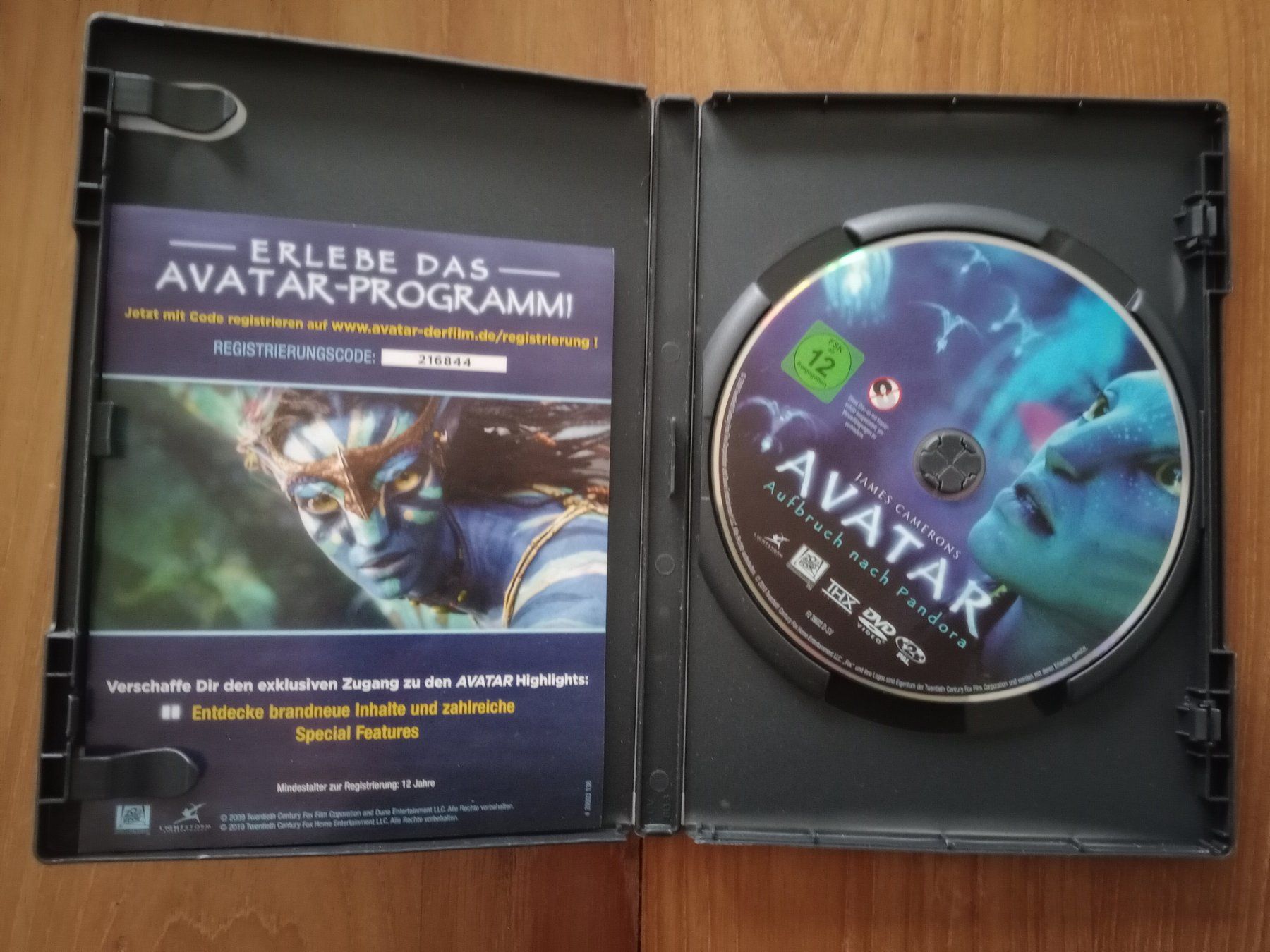 Tutti i DVDs: DVD Avatar - Aufbruch nach Pandora – Usato da Zürich venduto da tham 2