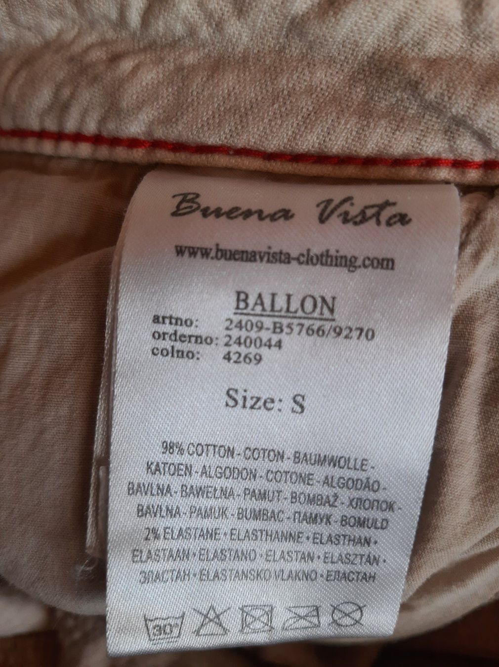 Buena Vista Hosen: Buena Vista Cordhose Gr. S – Gebraucht aus Muotathal von robin40 7