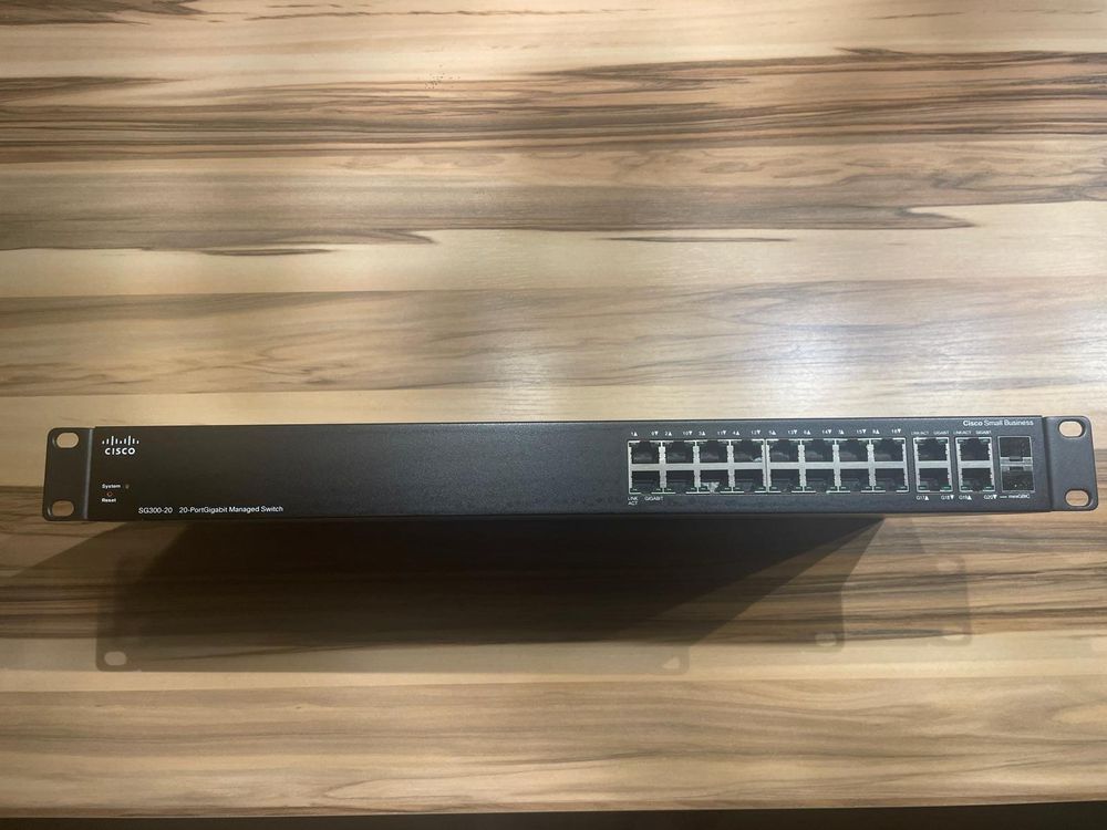 CISCO 20-port Gigabit Managed Switch SG300-20 (Gebraucht) in Brittnau ...