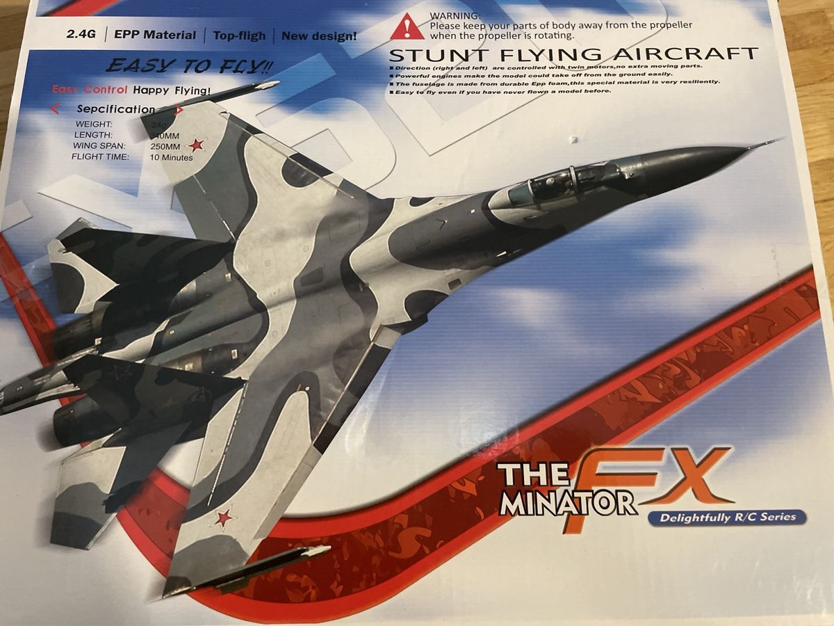 Modellismo RC: The FX Minator Flugzeug Ferngesteuert – Usato da Horw venduto da Amy28 1