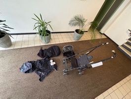 Kinderwagen mit Zubehör gebraucht