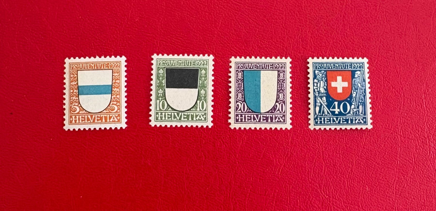 Tutti i francobolli: Pro Juventute Satz 1922 / Postfrisch – Usato da St-Légier-Chiésaz venduto da Theo006