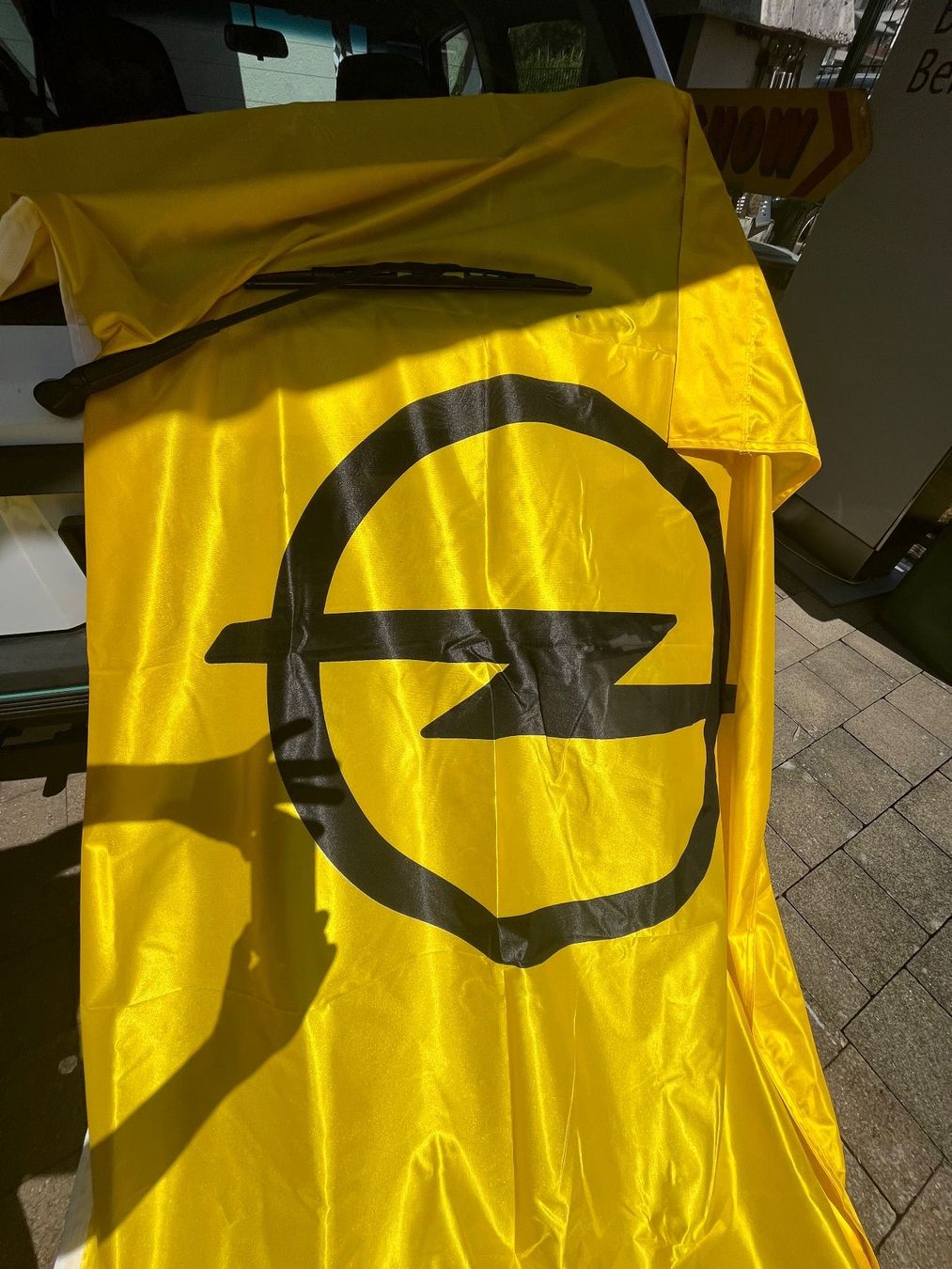 Fahnen: OPEL Fahne  -  Original – Neu (gemäss Beschreibung) aus Menziken von Hotdevil1