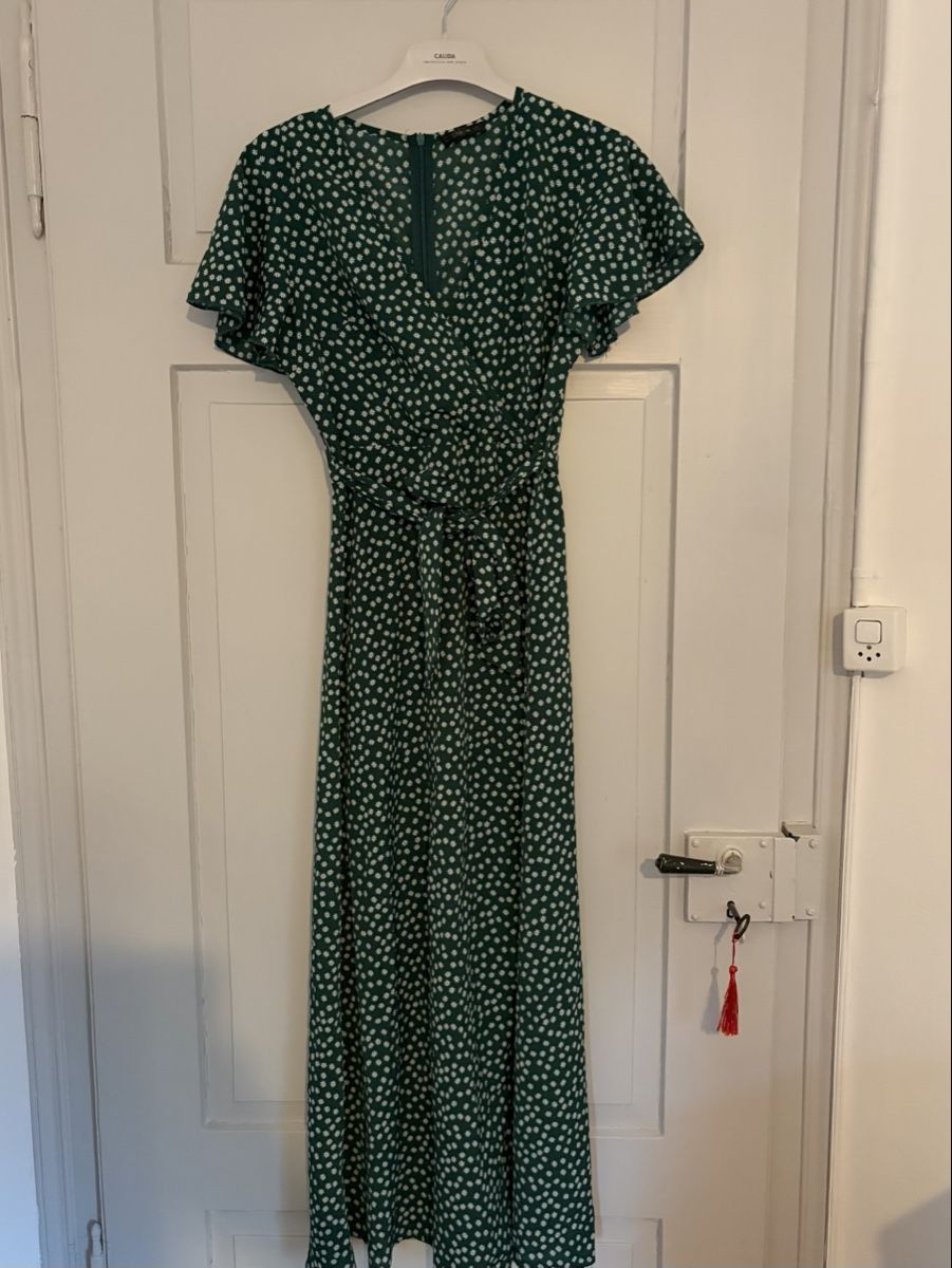 Shein Vestiti: Kleid lang, grün S – Usato da Winterthur venduto da adanufer