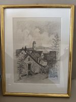 Zeichnung J. Eichenmoser Dielsdorf  1975  vergoldet